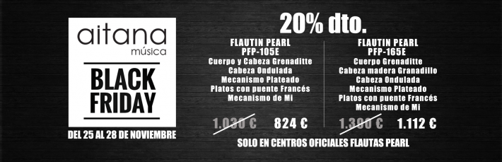 black friday flautin